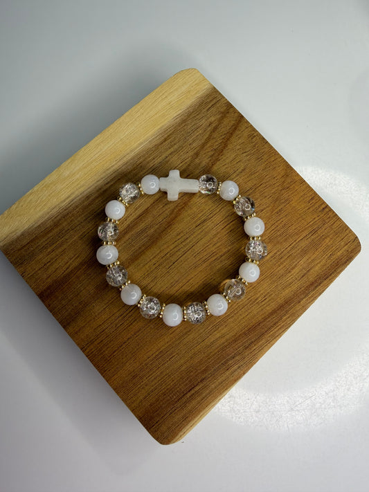 Bracelet Doux en Pierre de Jade