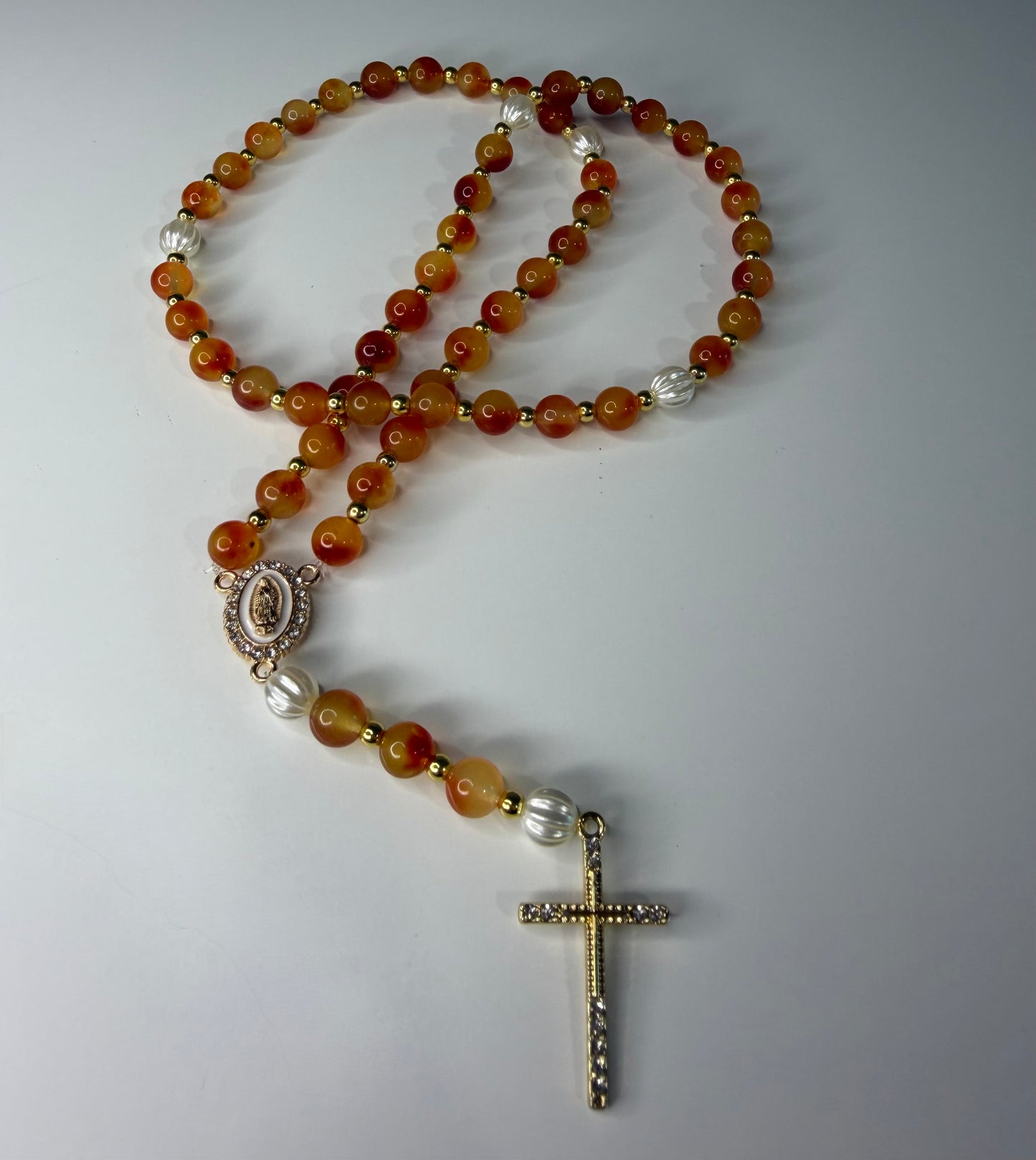 Chapelet Perles Cornaline
