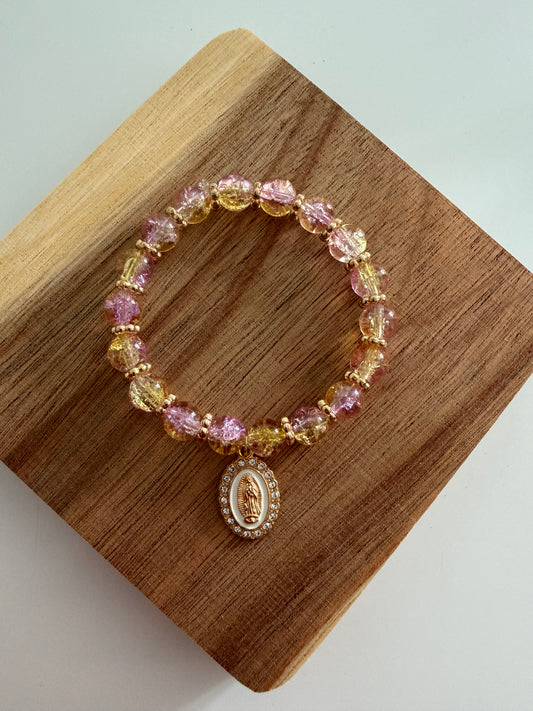 Bracelet Marie Rose & Jaune
