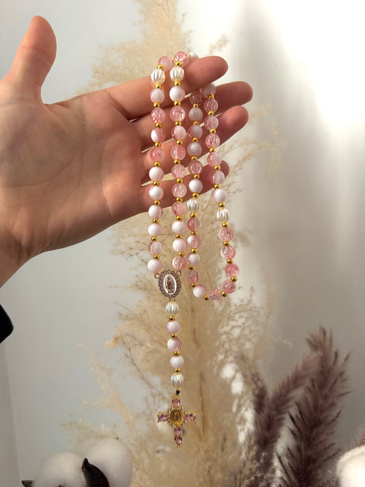 Chapelet de Lumière rose